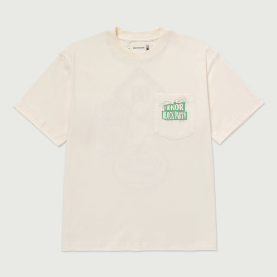 88 Block T-Shirt - Bone