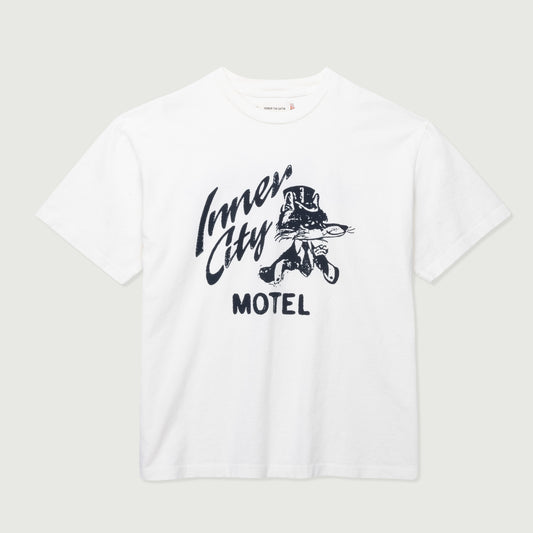 Inner City Motel T-Shirt - Bone