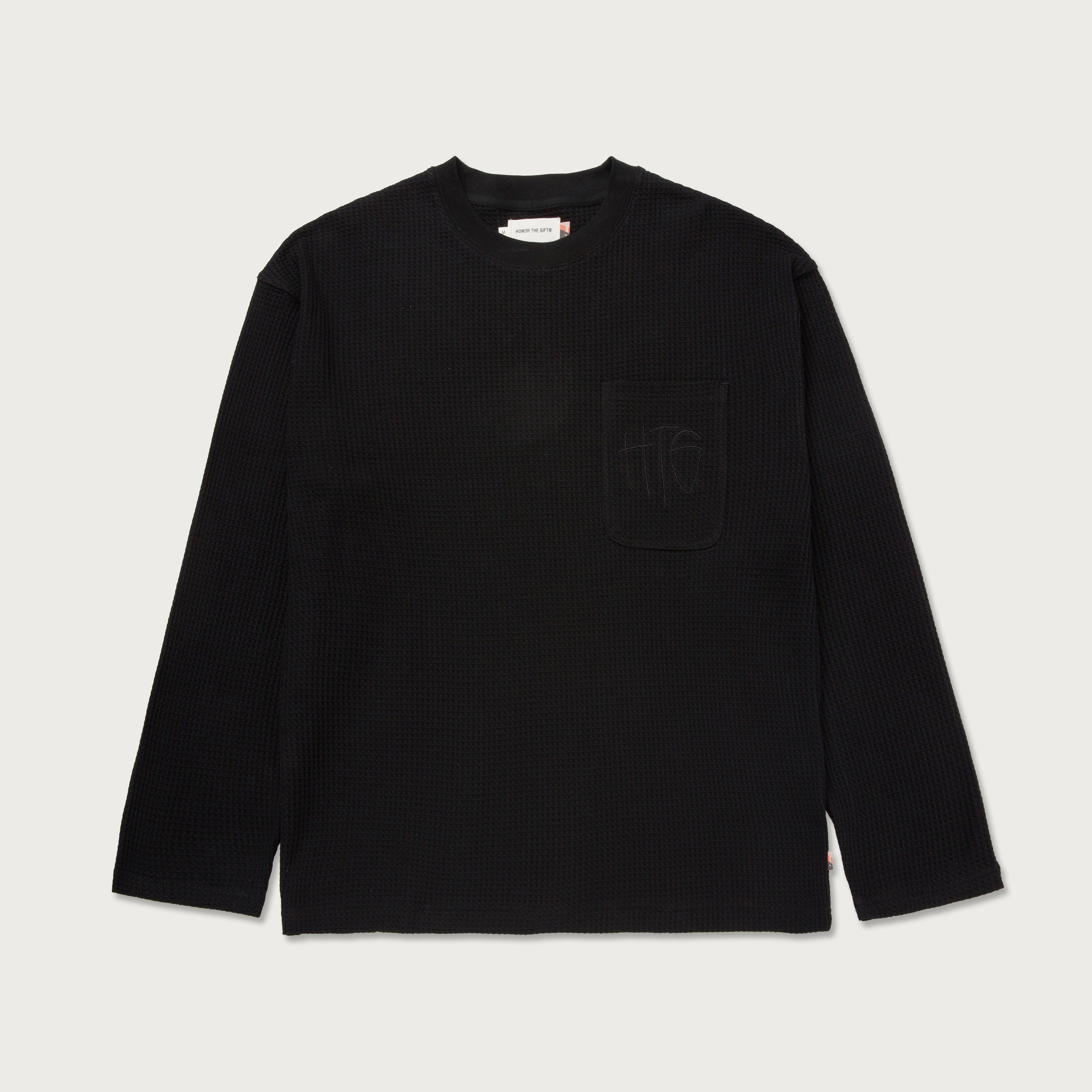 Purpose Box L/S Tee - Black