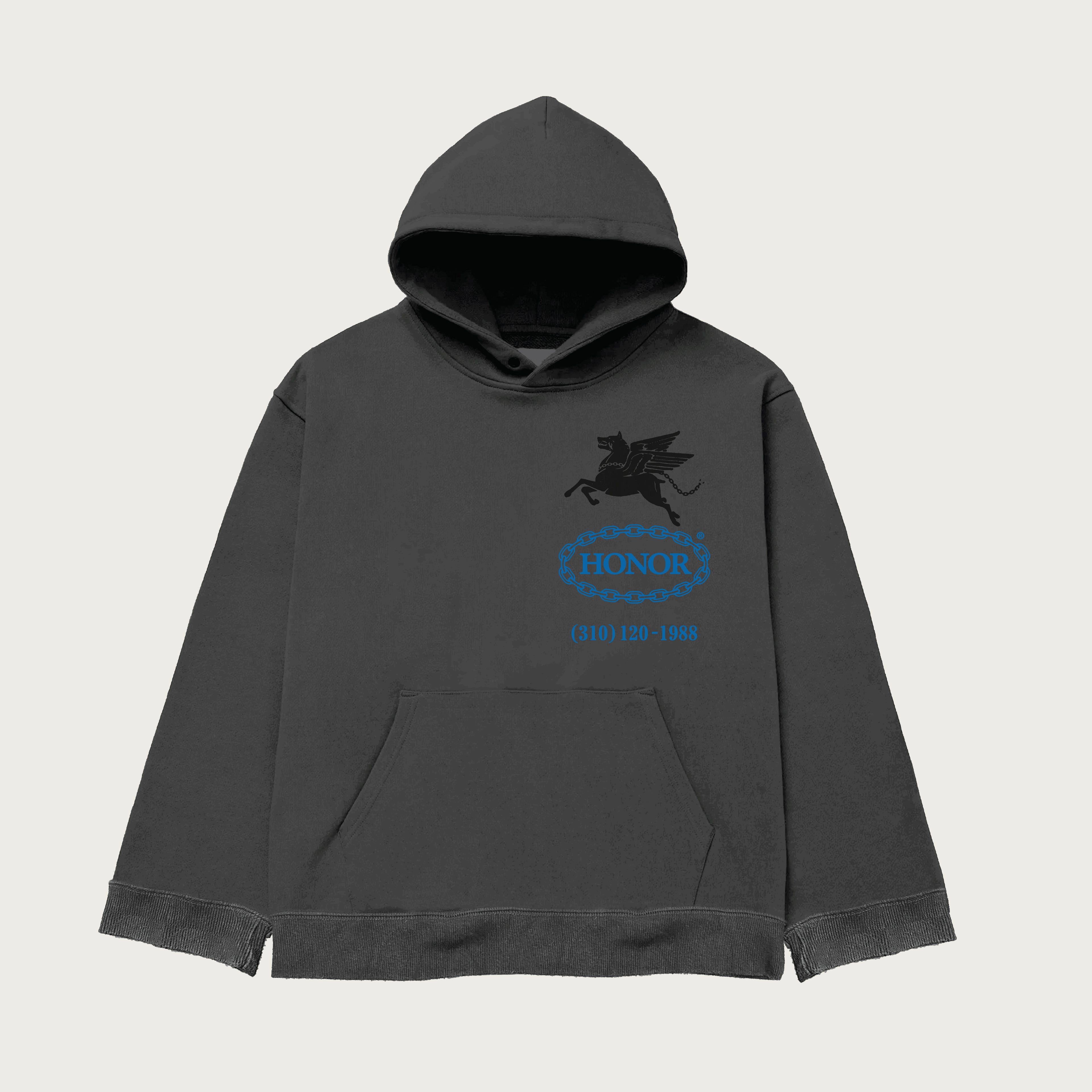 Hellhound Towing Hoodie - Black – Honor The Gift