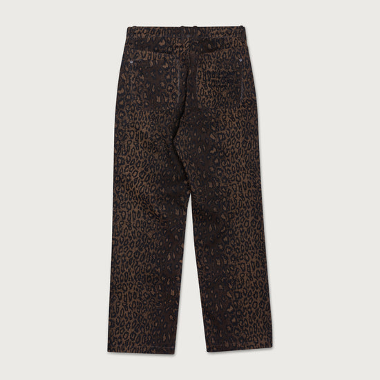 Novelty Cord Pant - Brown