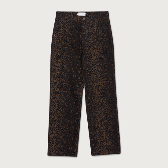Novelty Cord Pant - Brown