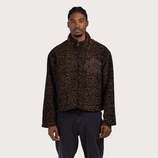 Cheetah Jacket - Brown
