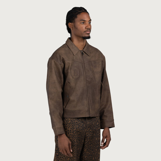 Aged Jacket - Brown