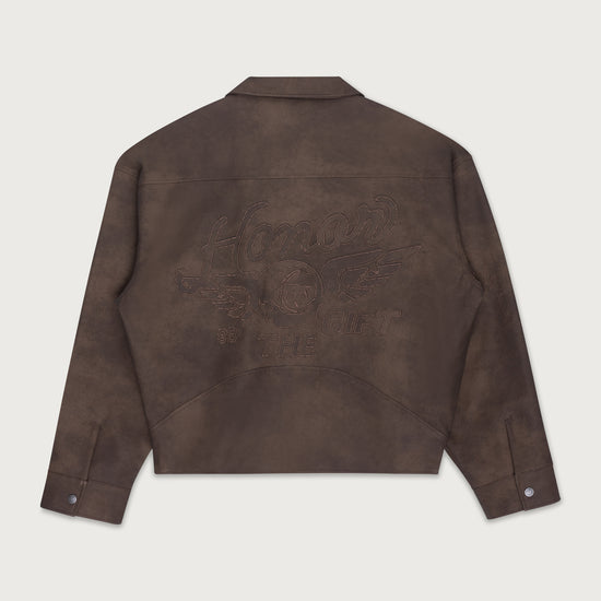 Aged Jacket - Brown