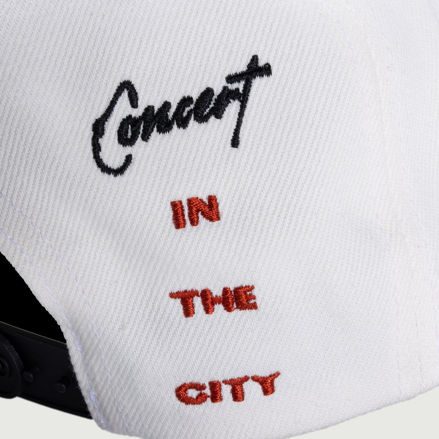 Concert In The City Cap - Vintage White