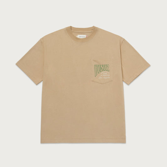 HTG® Cigar Label T-Shirt - Tan