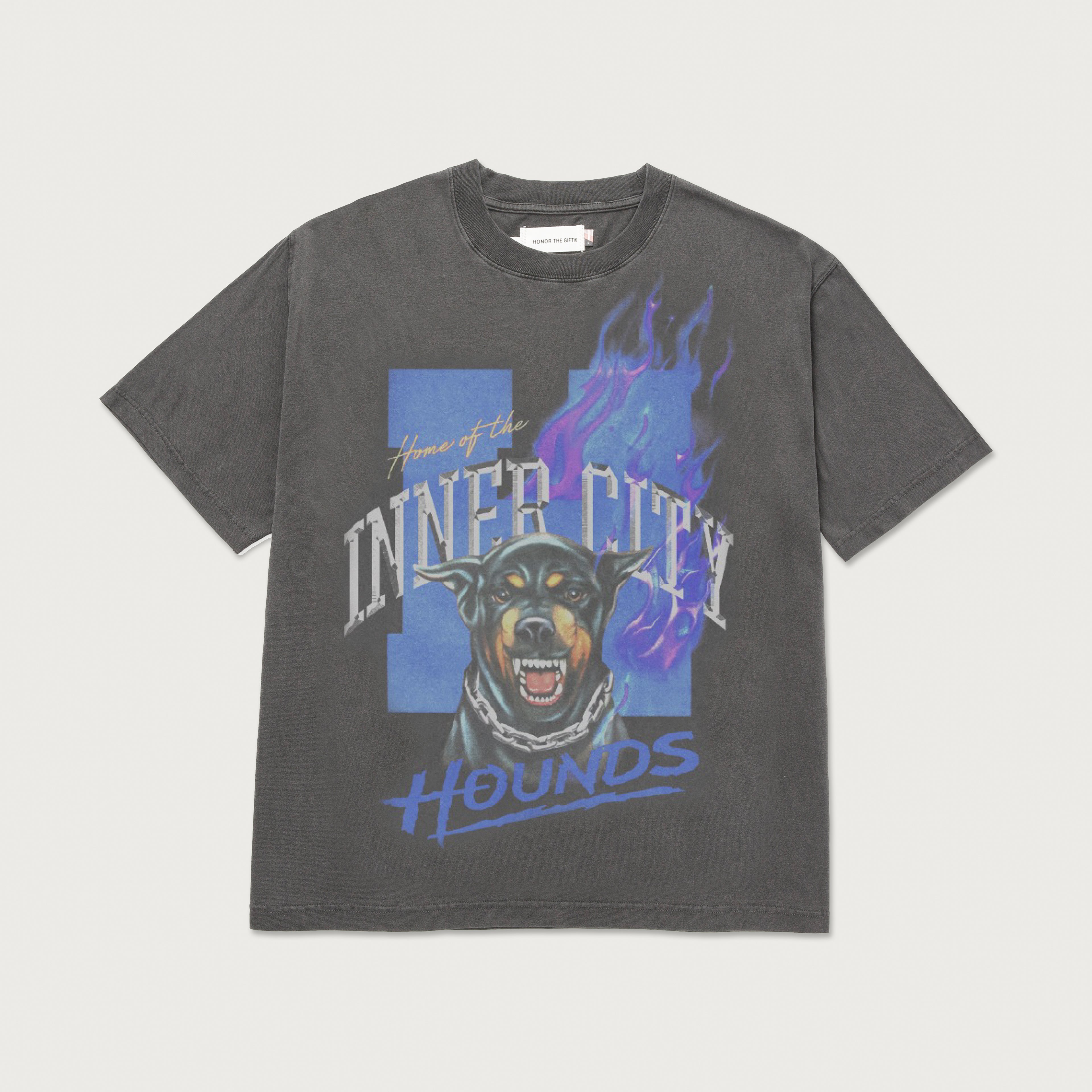 Inner City Hounds T-shirt - Black – Honor The Gift