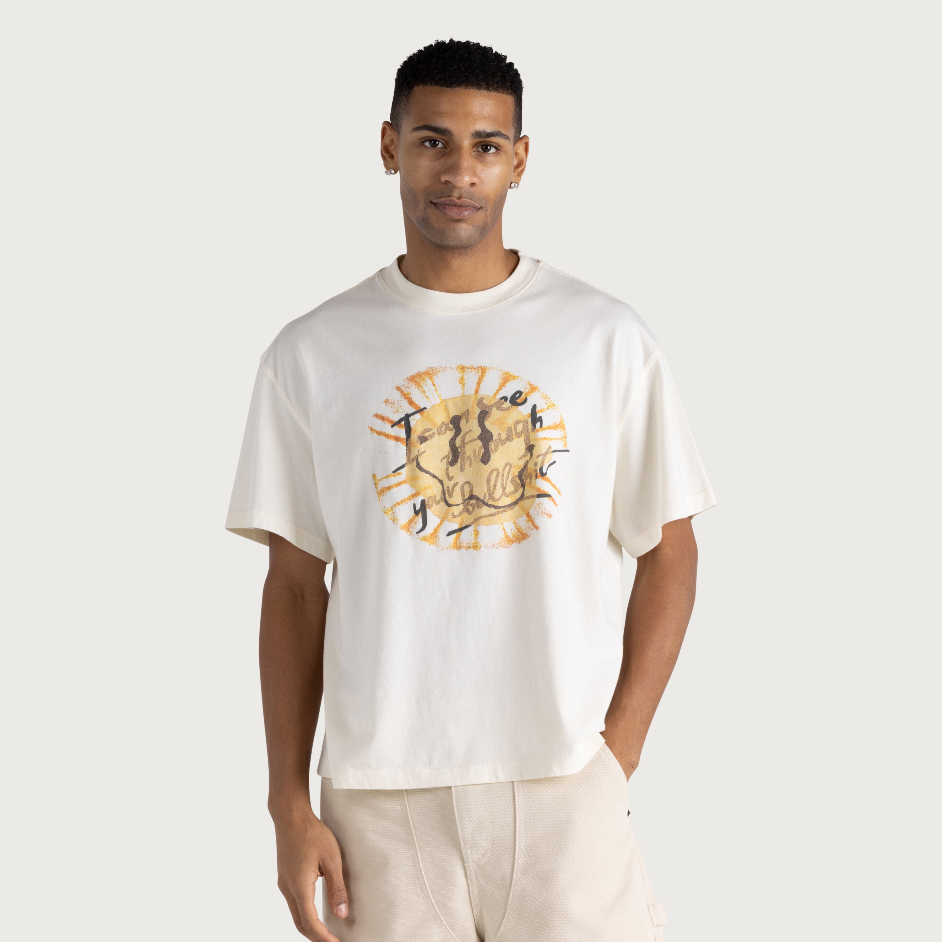 Kesha Still Gold Tシャツ ホワイト XL I Can See Through Your Bullshit S/S Tee - White – Honor The Gift