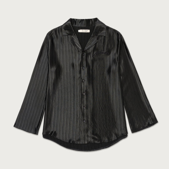 Oversized Button Down - Black