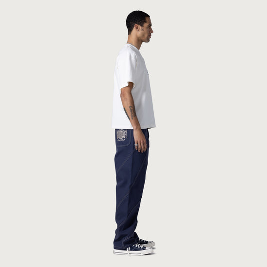 Racing Panel Pant - Navy