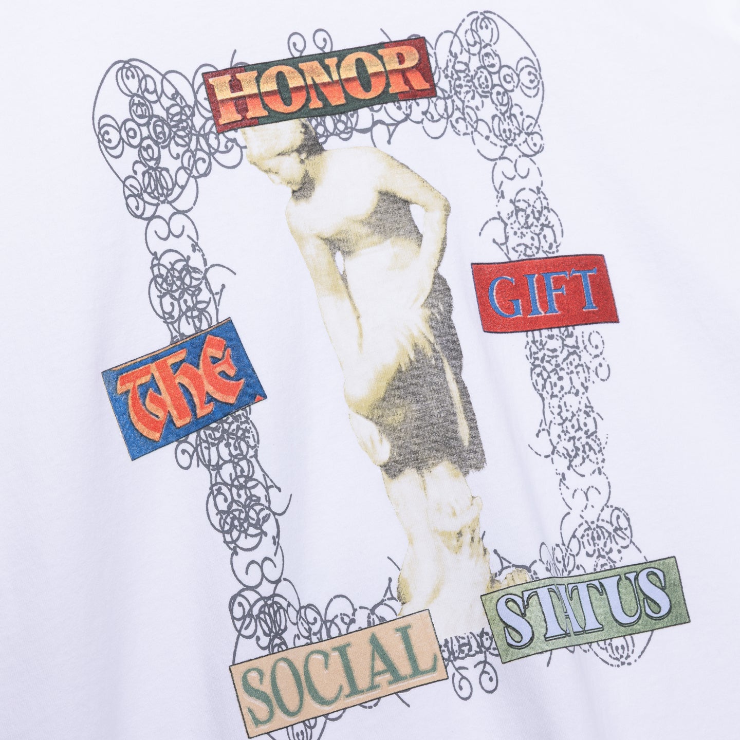 Statue T-Shirt-White