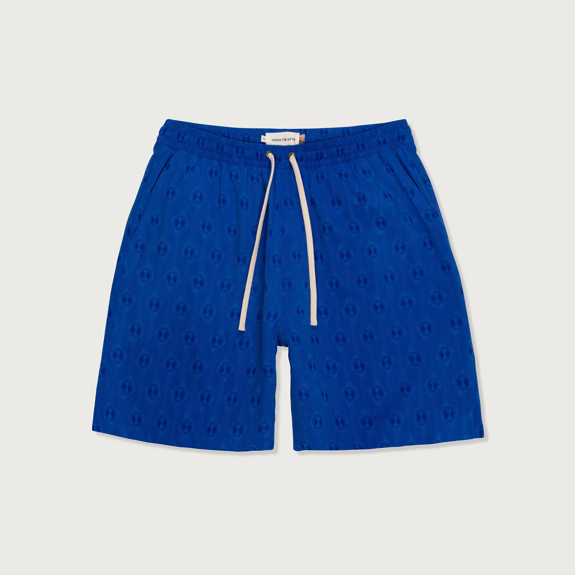 Louis Vuitton 3D Monogram Jogging Shorts Blue Grey. Size 38