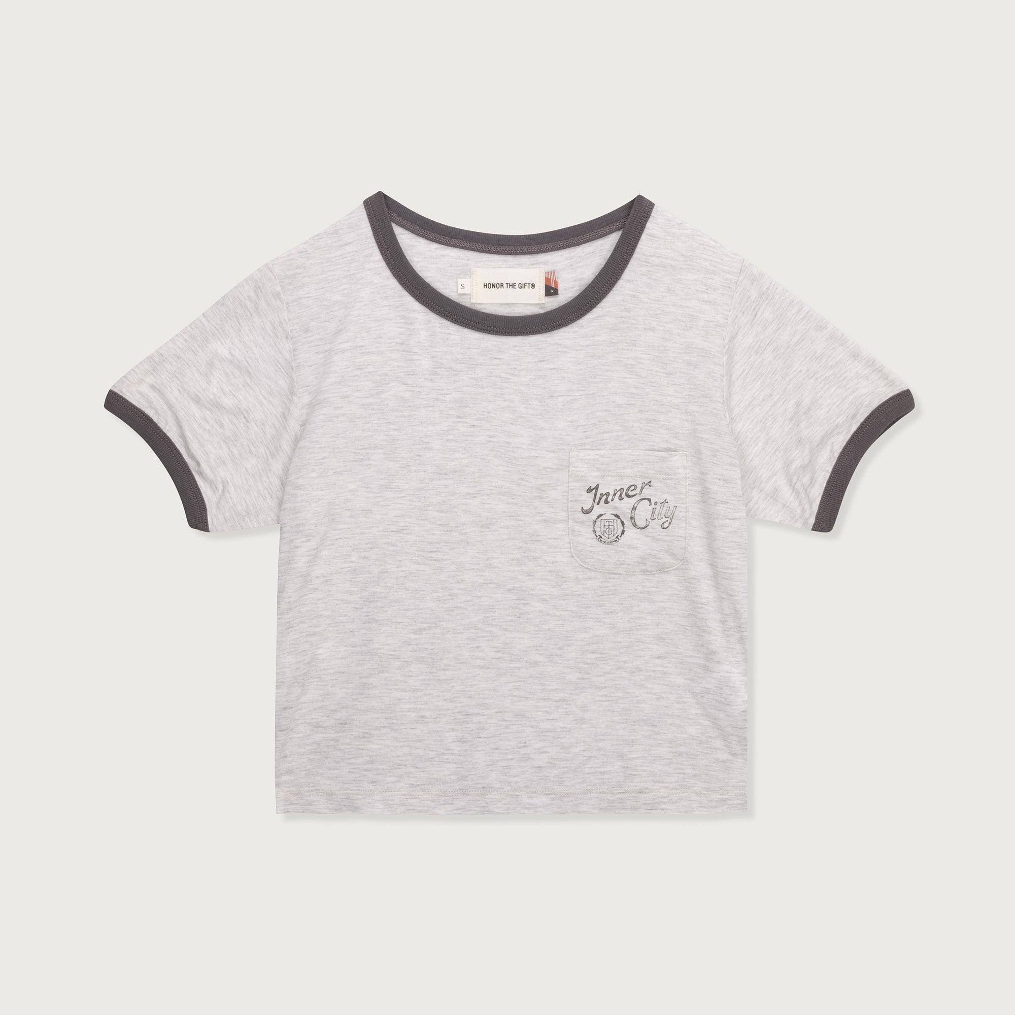 Womens Neighborhood Pocket T-Shirt - Bone