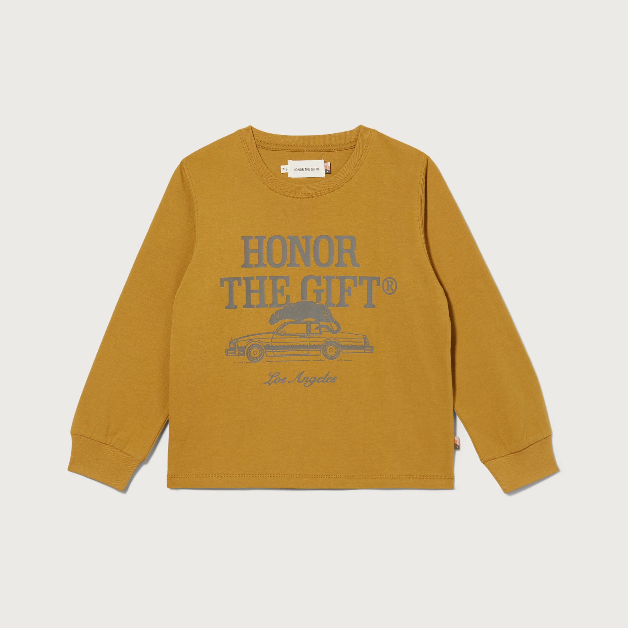 Kids Pack Tee L S Mustard Honor The Gift