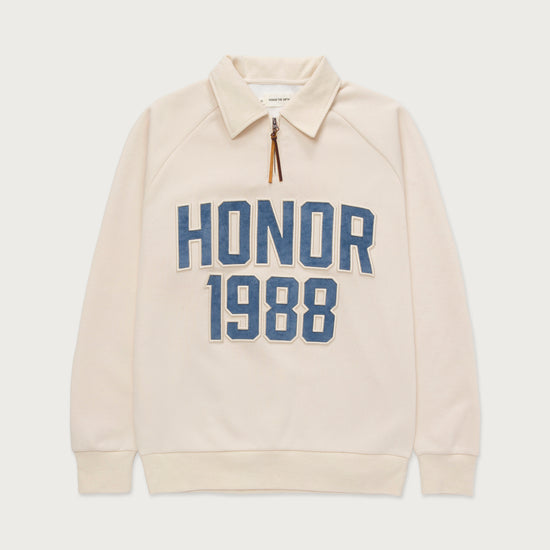 1988 Qtr Zip - Cream