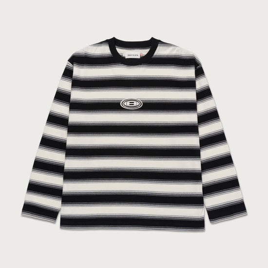 1988 Stripe Ls Tee - Black