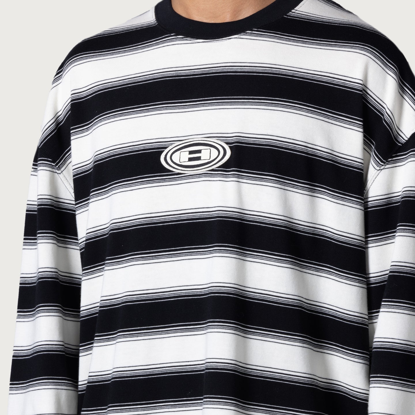 1988 Stripe Ls Tee - Black