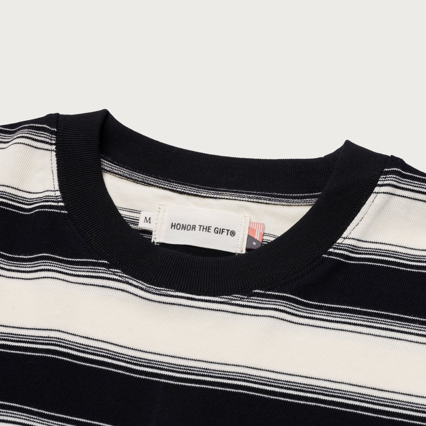 1988 Stripe Ls Tee - Black