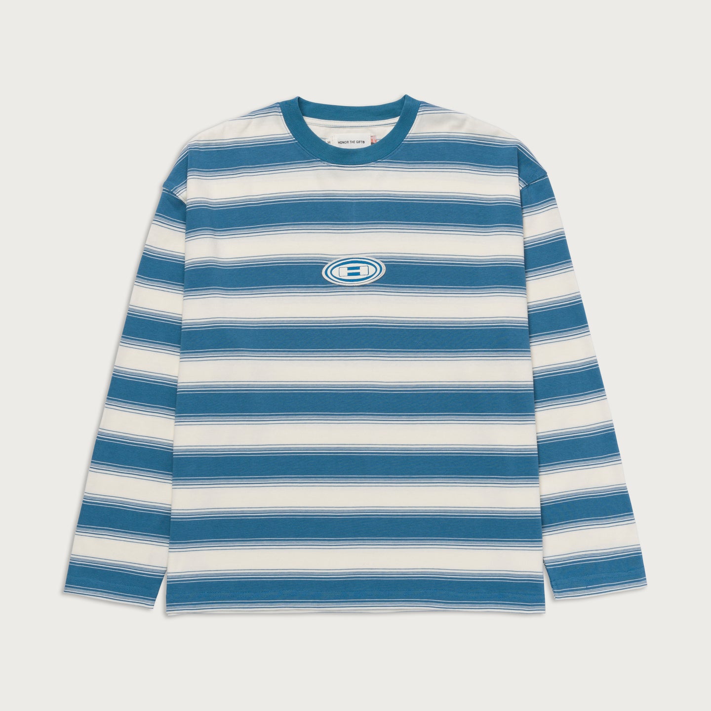 1988 Stripe Ls Tee - Blue