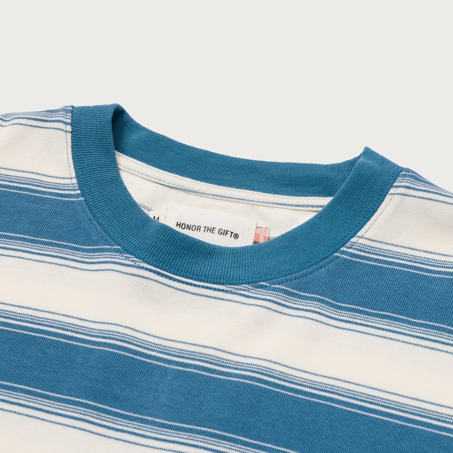 1988 Stripe Ls Tee - Blue