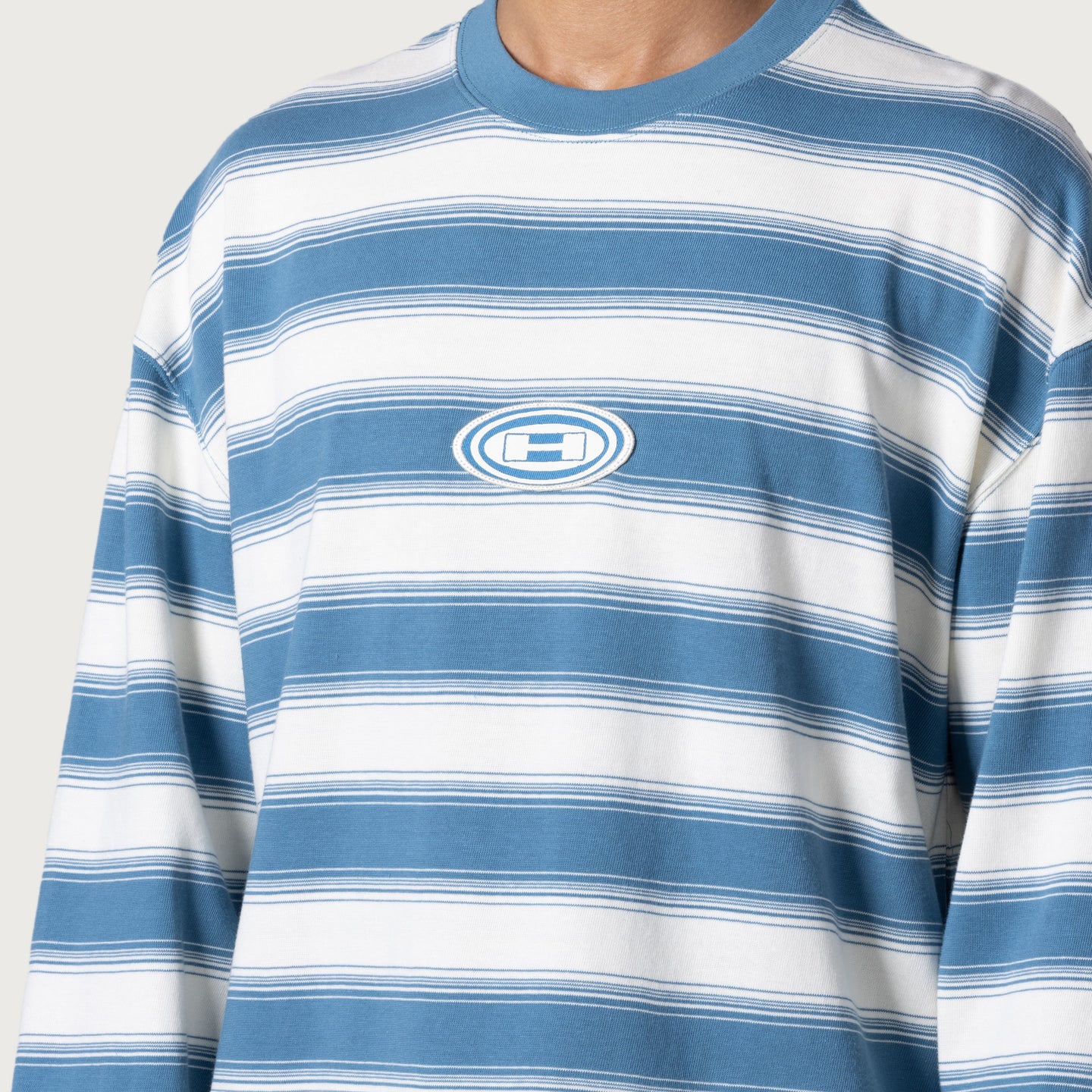 1988 Stripe Ls Tee - Blue