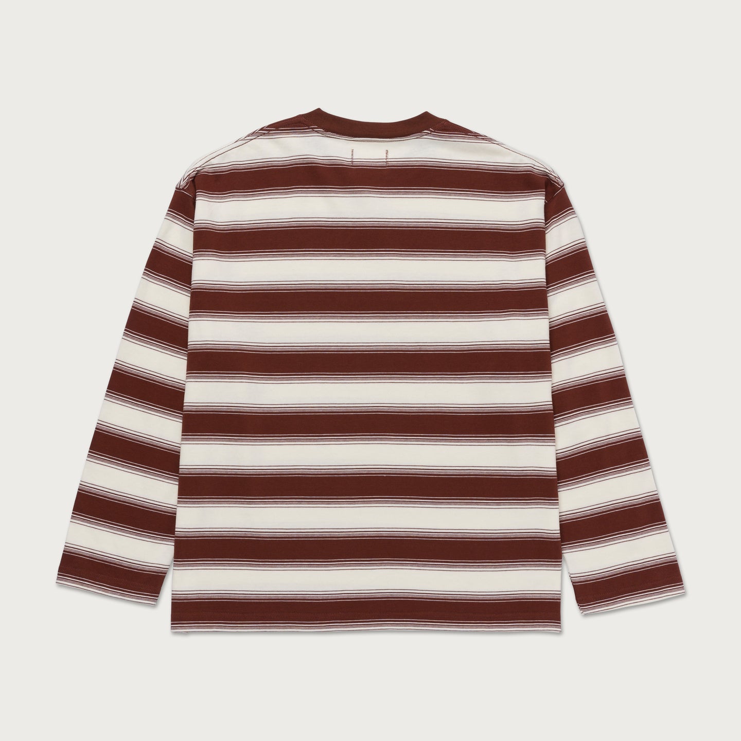 1988 Stripe Ls Tee - Brown