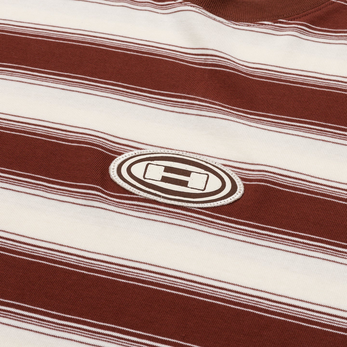 1988 Stripe Ls Tee - Brown