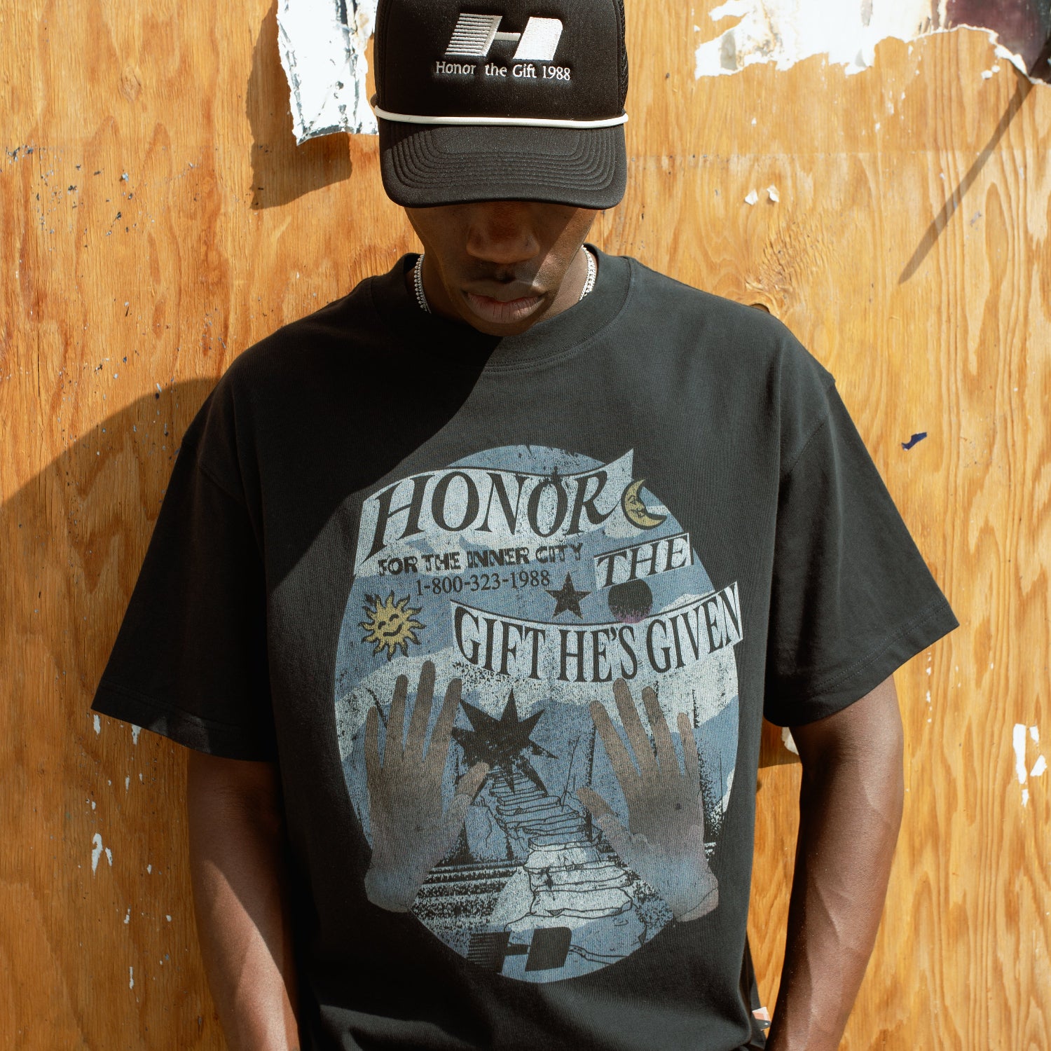 Gift He's Given Tee - Black