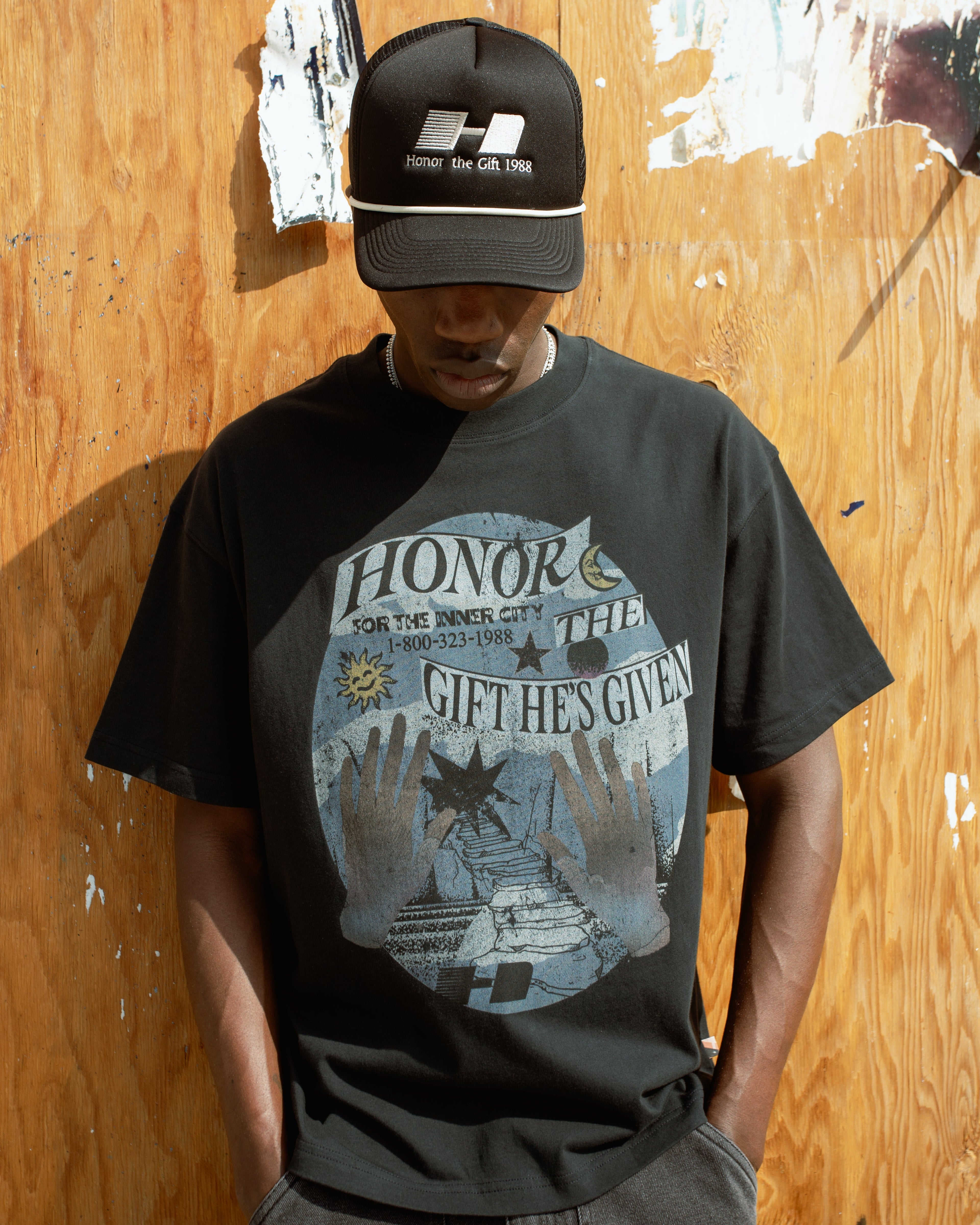 Gift He's Given Tee - Black