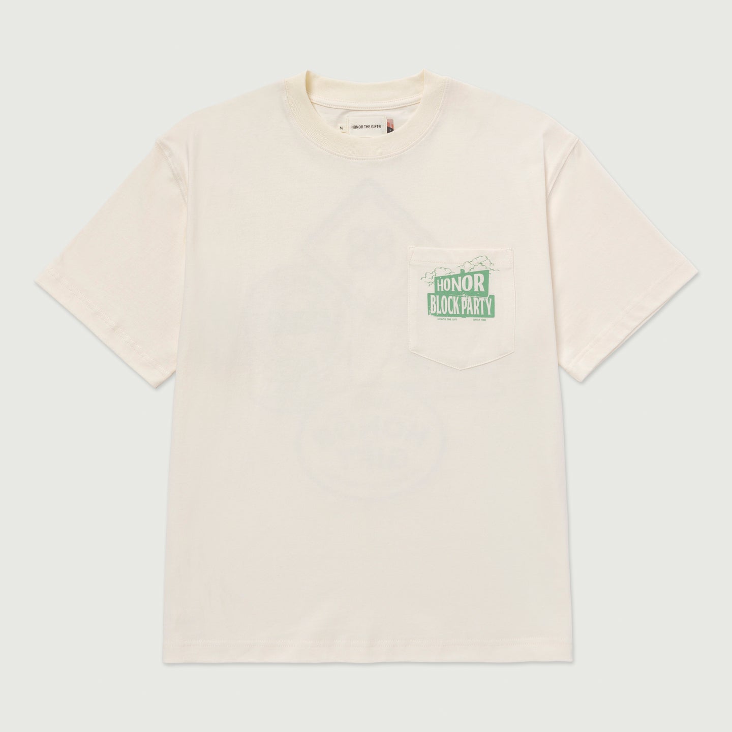 88 Block T-Shirt - Bone