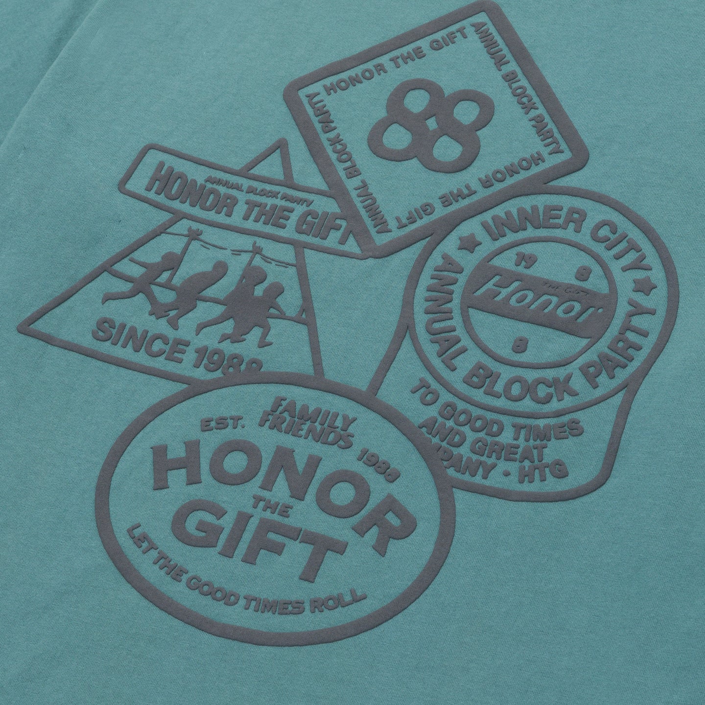 88 Block T-Shirt - Green