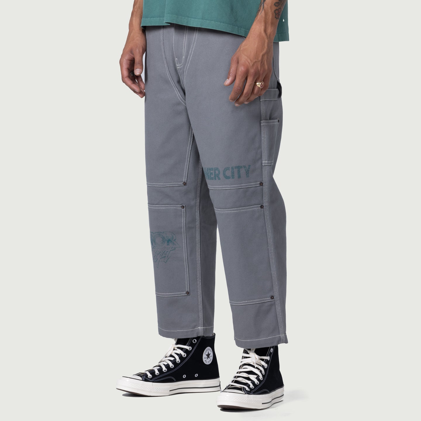 After Hours Carpenter Pant - Stone