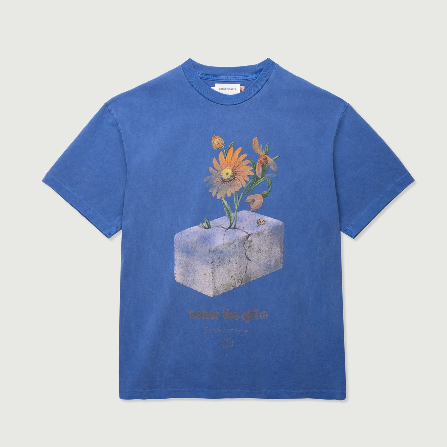 Concrete 2.0 T-Shirt - Blue