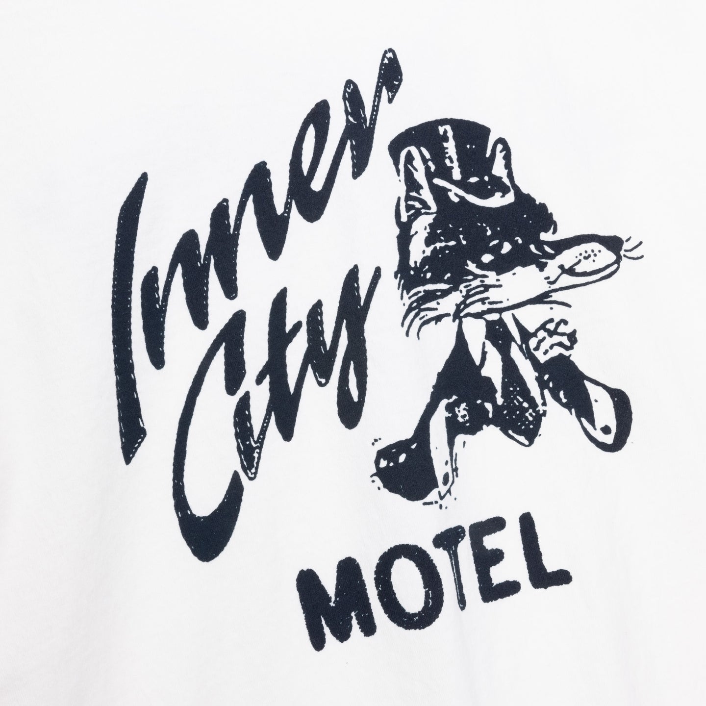 Inner City Motel T-Shirt - Bone