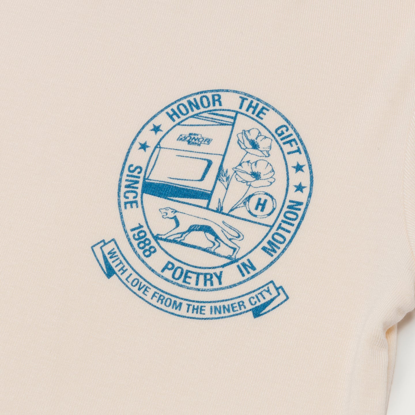 Women's Automotive Tee - Bone