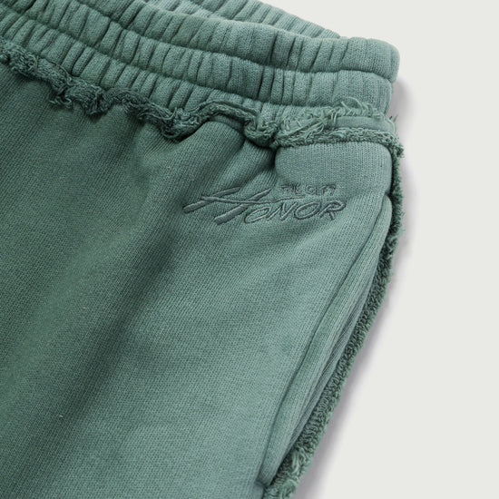 Spray Fleece Sweatpant - Green