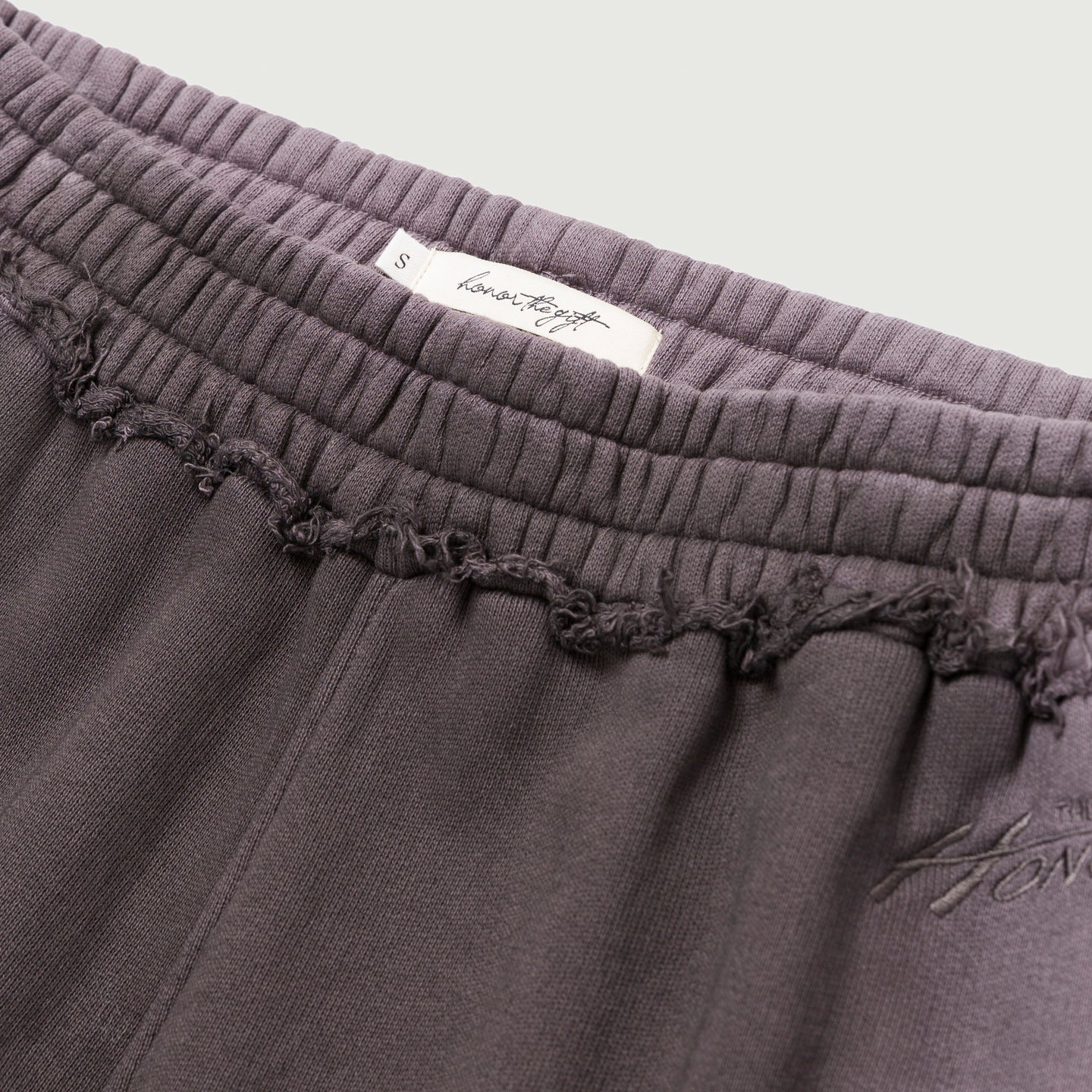Spray Fleece Sweatpant - Black