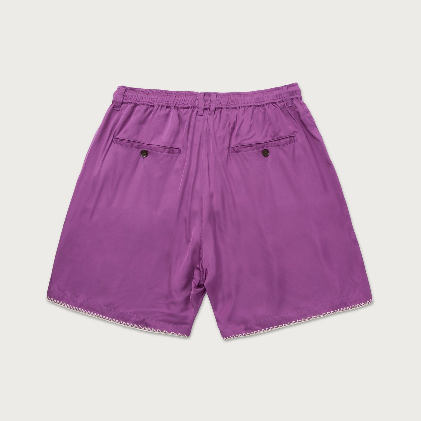 Blanket Stitch Short - Purple