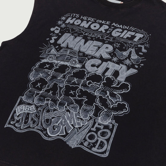 Block Party Cut-Off - Black