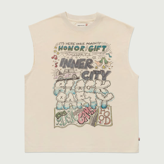 Block Party Cut-Off - Bone