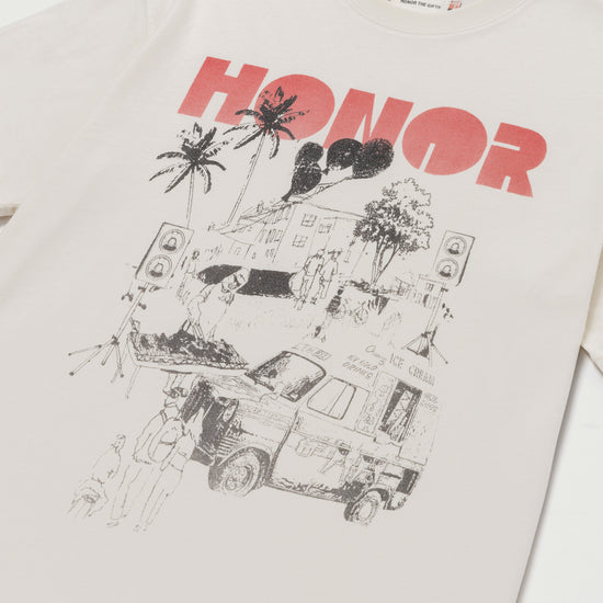 Block Party T-Shirt - Bone