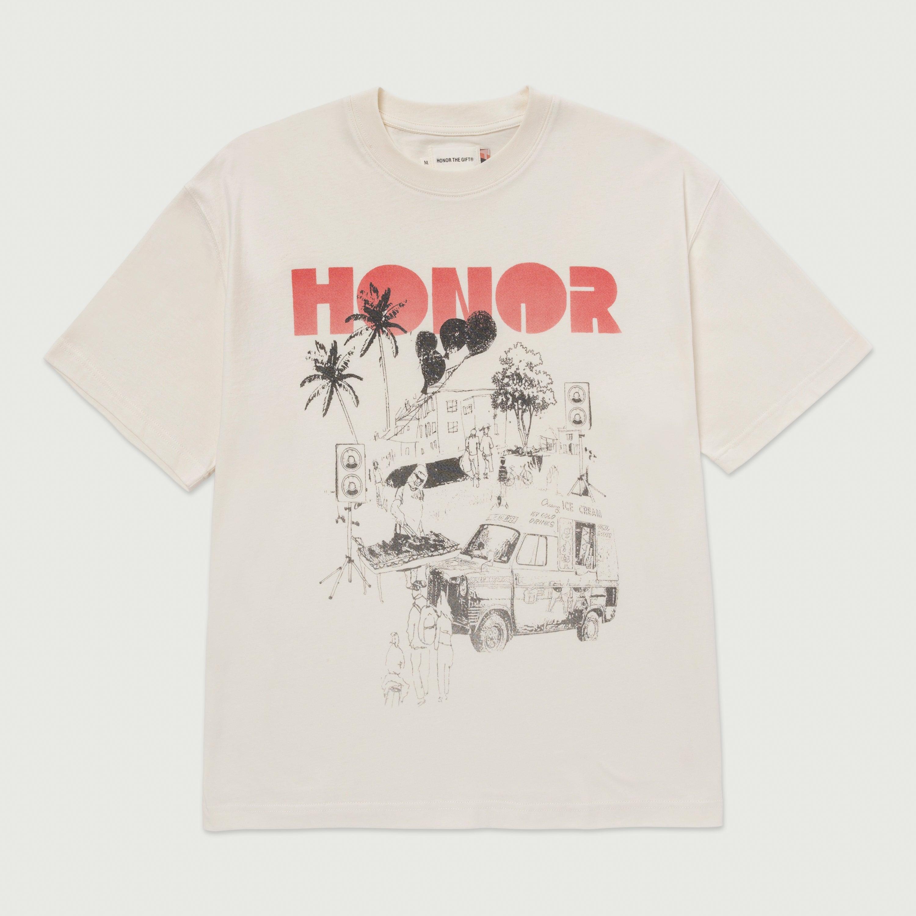 Block Party T-Shirt - Bone – Honor The Gift