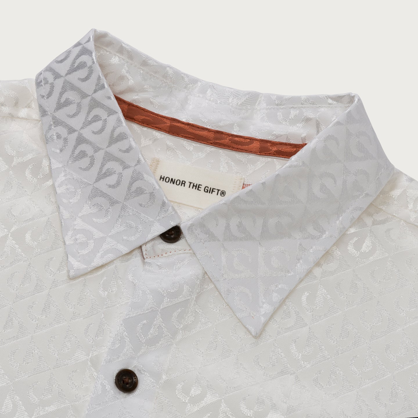 Race Night Button Up - White