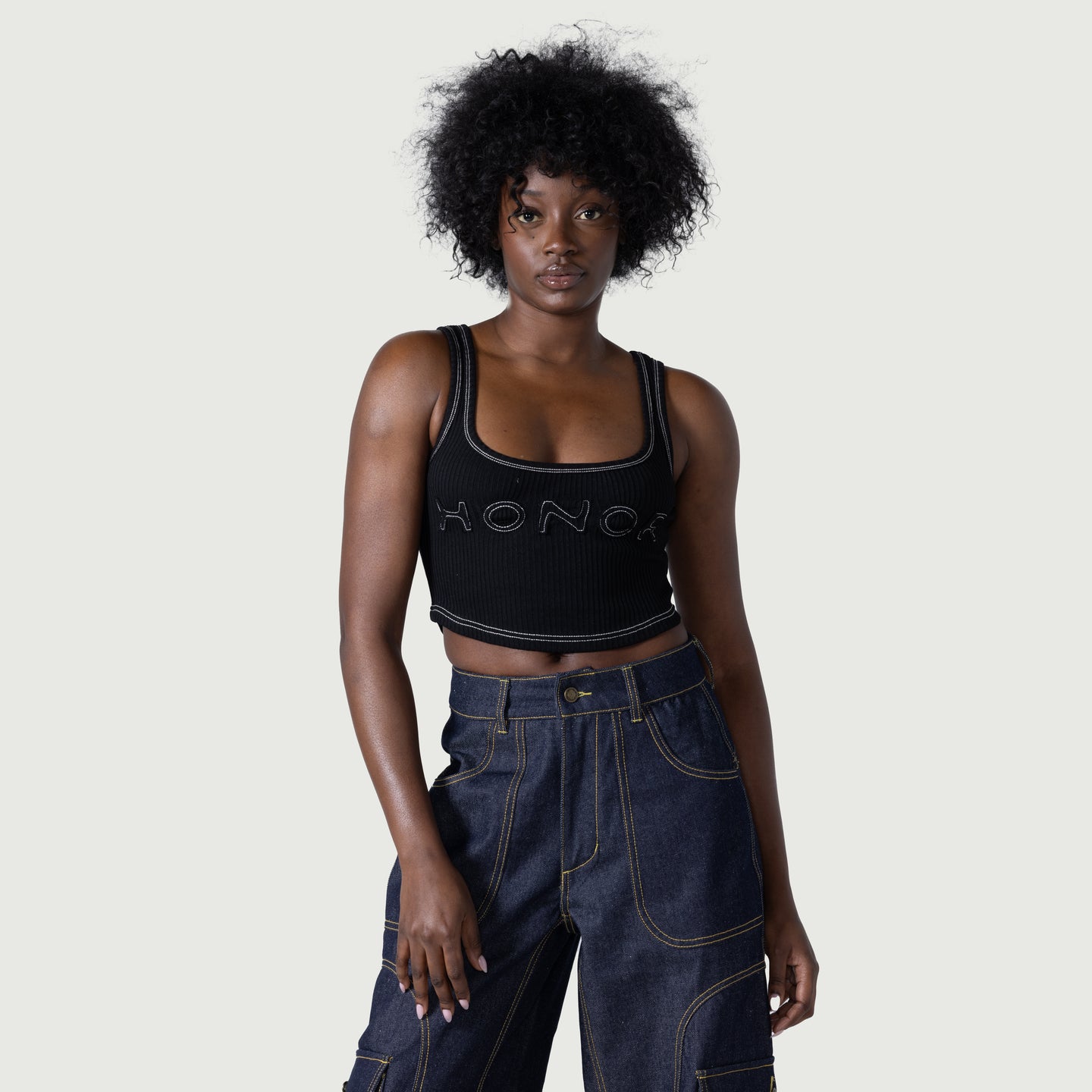 Charm Tank - Black