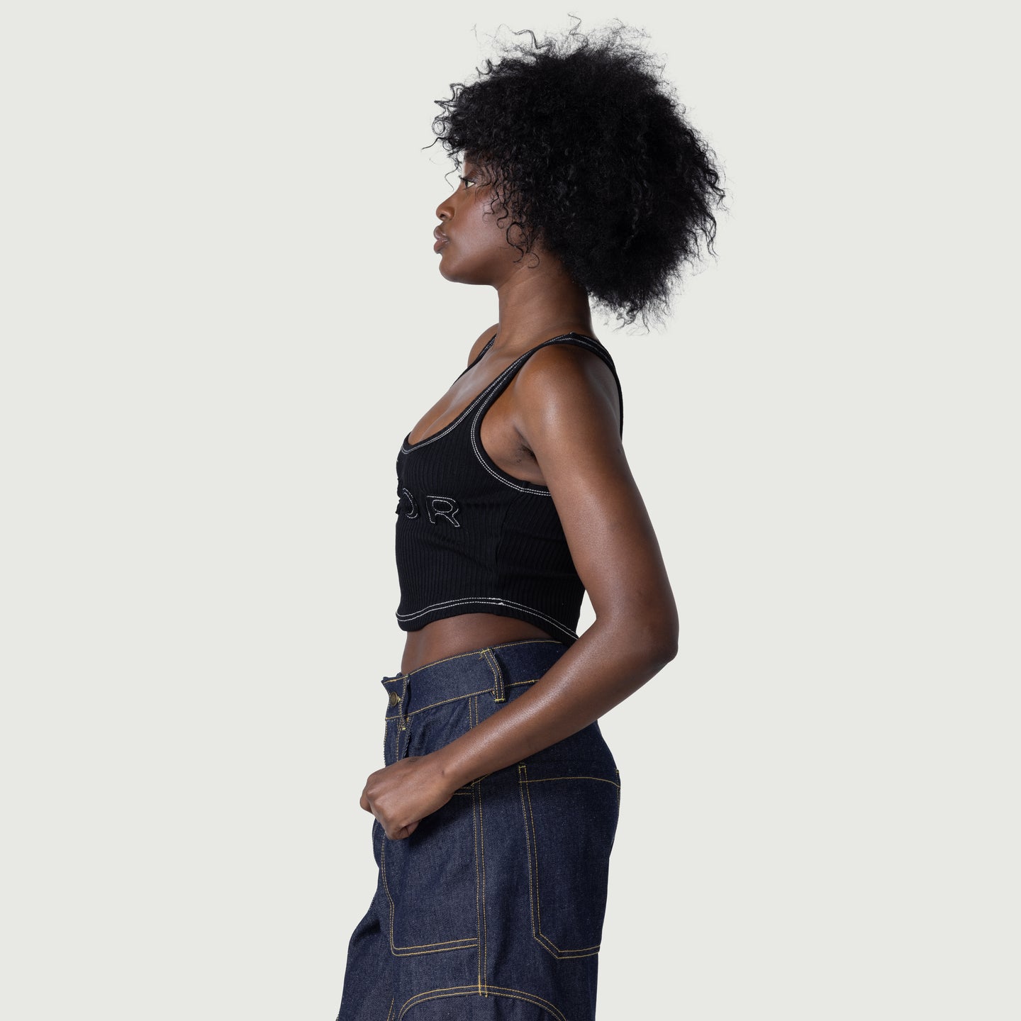 Charm Tank - Black