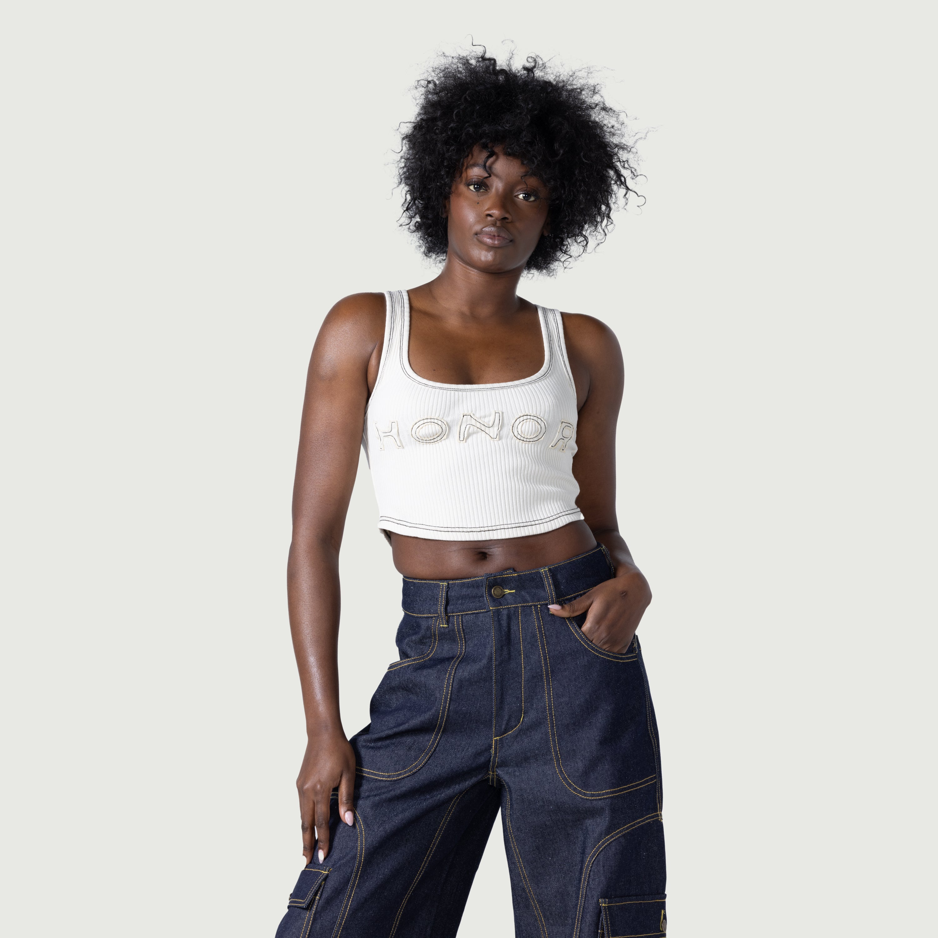 Charm Tank - Bone – Honor The Gift