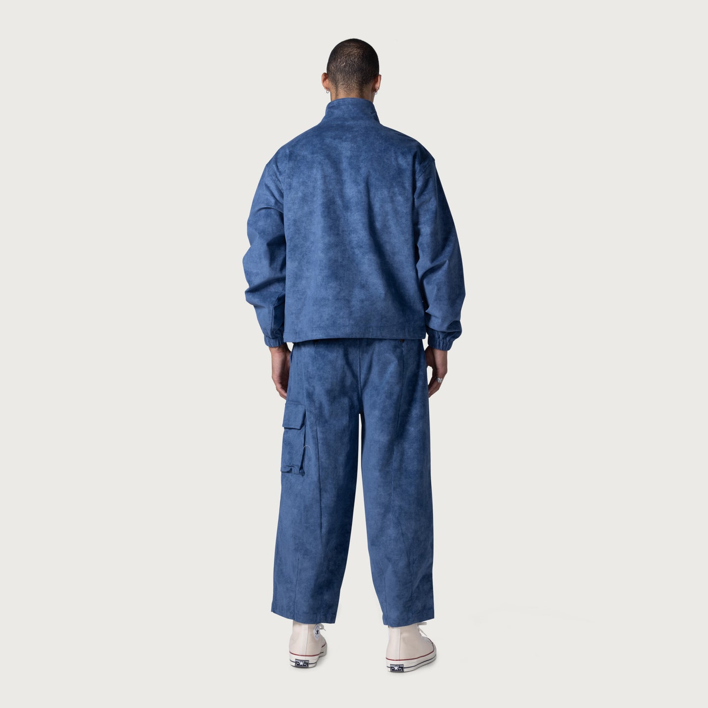 Corduroy Baggy Pant - Blue