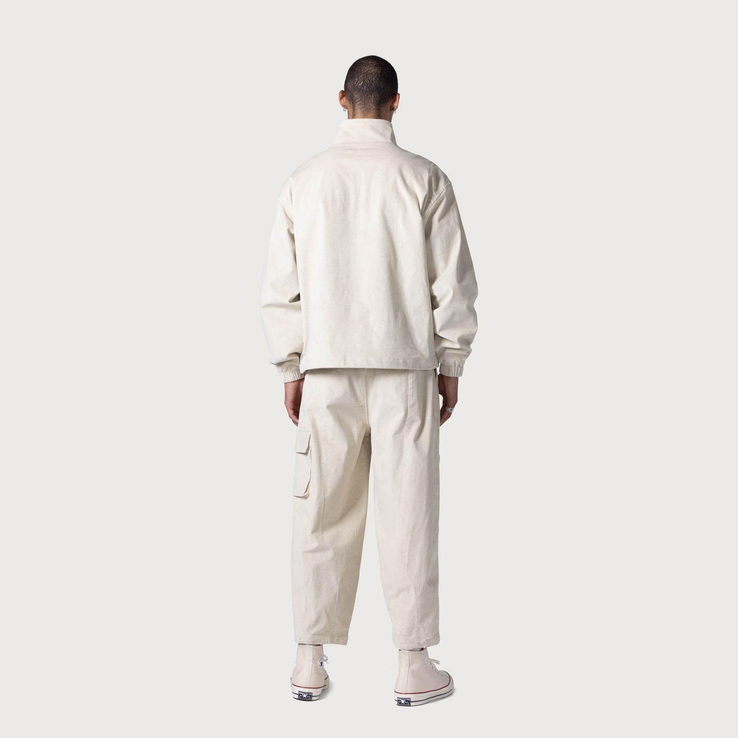 Corduroy Baggy Pant - Cream