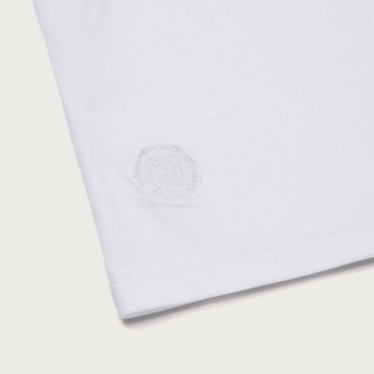 Crest Box T-Shirt - White